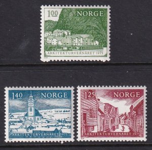 Norway 651-653 MNH VF
