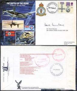 JS43/2 The Battle of the Ruhr Signed Sir David Parry-Evan GCB CBE