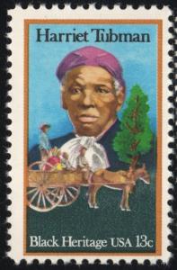 SC#1744 13¢ Harriet Tubman Single (1978) MNH