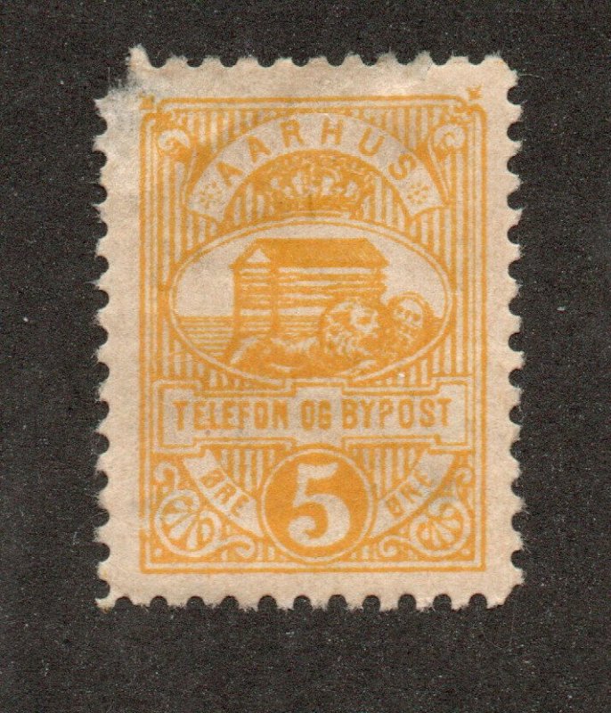 Aarhus Bypost - DAKA# 13 MH (small cnr thin)  /   Lot 1224140