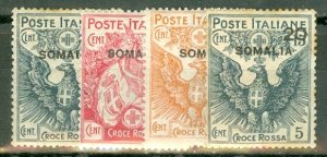 QJ: Somalia B1-4 mint CV $149