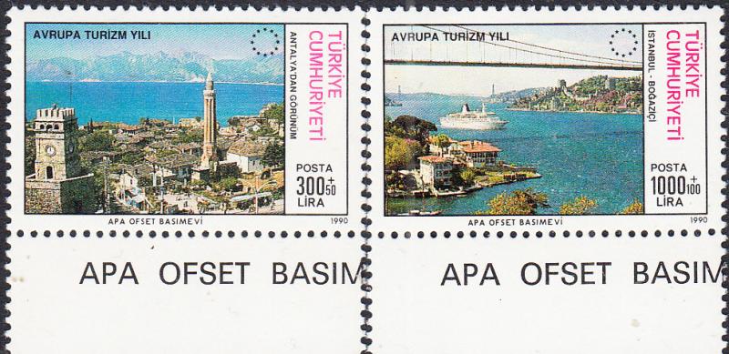 Turkey #B229-B230 MNH