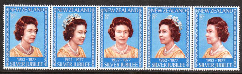 620a-e 1977 Silver Jubilee MNH