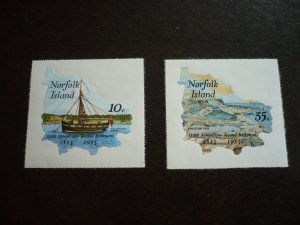 Stamps - Norfolk Island - Scott# 185-186 - Mint Never Hinged Set of 2 Stamps