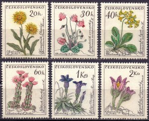 Czechoslovakia. 1960. 1234-39. Flora. MNH.