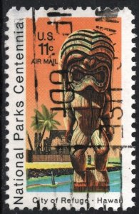 SC#C84 11¢ National Parks: City of Refuge, Hawaii Single (1972) Used