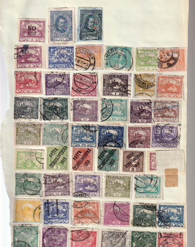 Czech Rep Romania Bulgaria OLD/Mid M&U Collection (Aprx 250 Items) BR 409 