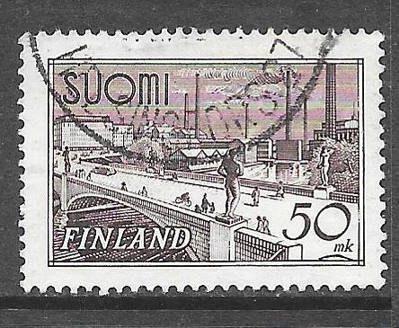 Finland 239: 50m Hame Bridge, Tampere, used, VF