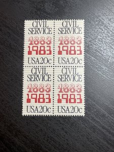 US SC# 2053 MH Block of Four