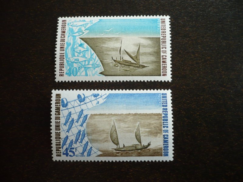 Stamps - Cameroon - Scott# 602-603 - Mint Never Hinged Set of 2 Stamps