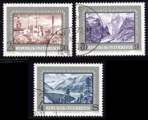 Austria 1972  Scott #923-5 used