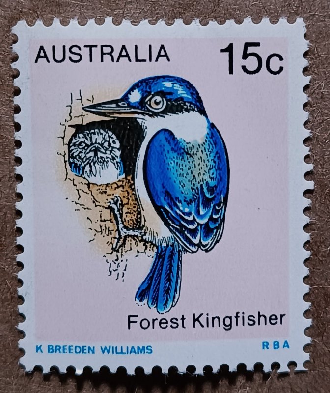 Australia #715 15c Forest Kingfisher MNH (1979)