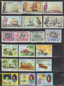 LIBERIA - Collection Of Mostly Used Stamps - Good Value - CV $65.00