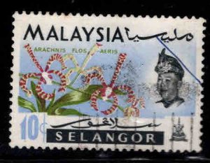 Malaysia Selangor Scott 125 Used stamp