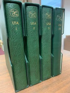 UNITED STATES – PREMIUM MINT COLLECTION 1847-2000 IN 4 KABE ALBUMS – 423217