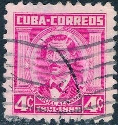 Cuba; 1956: Sc. # 521A; Used Single Stamp