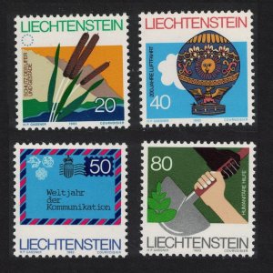 Liechtenstein Montgolfier Anniversaries and Events 4v 1983 MNH SG#816-819