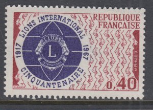 France 1196 Lion's Club MNH VF