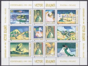 2003 Romania 5741-5750KL Artist / Victor Brauner 10,00 €