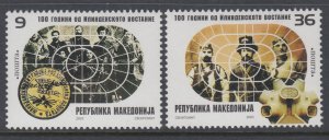 Macedonia 272-273 MNH VF