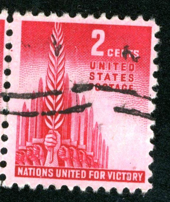 United States - SC #907 - USED PAIR - 1943 - Item USA1018