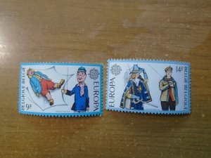 Belgium  #  1069-70  MNH