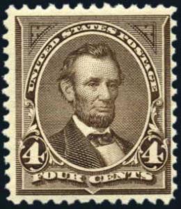 #254 MINT ** Cat$525 U.S.; General Issues, 1894, 4