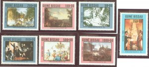 Guinea-Bissau #803-809  Single (Complete Set)