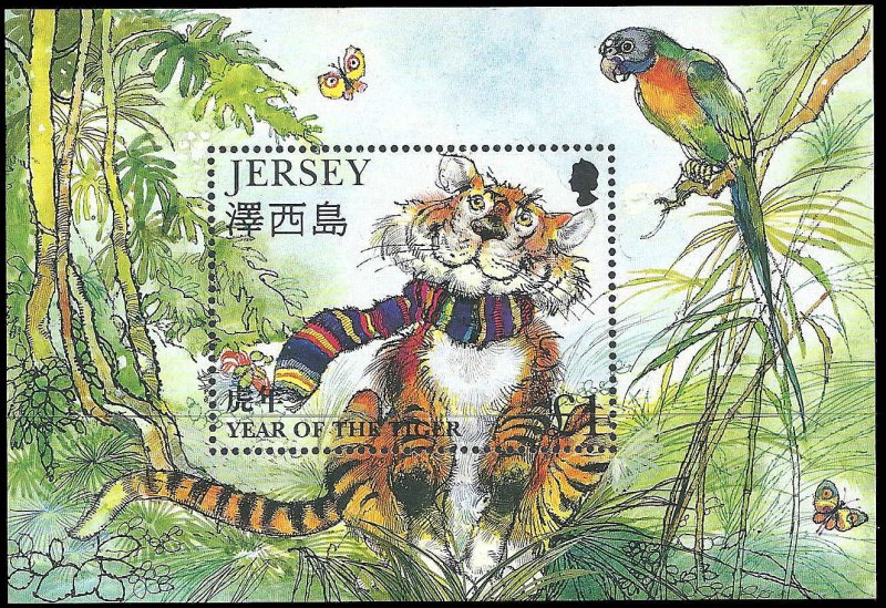Jersey - #746 - Souvenir Sheet - MNH - SCV-3.00