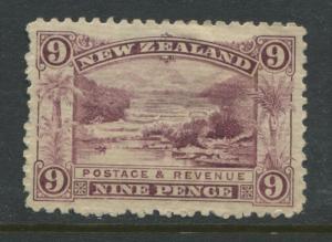 New Zealand QV 1898 8d lilac mint o.g.