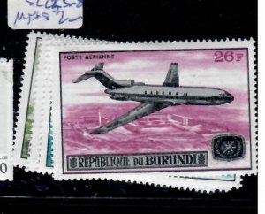 BURUNDI AIRPLANES   SC C55-58   MNH     P0322B H