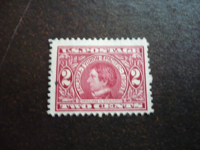 Stamps - USA - Scott# 370 - Mint Hinged Single Stamp