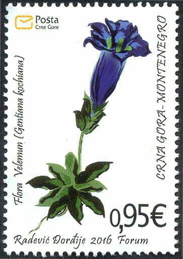 MONTENEGRO / 2016, Flora Velemun, MNH