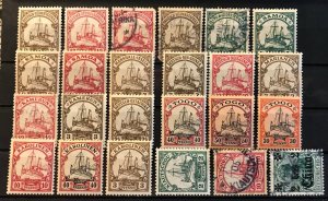 German Colonies: Small Lot Mostly Mint