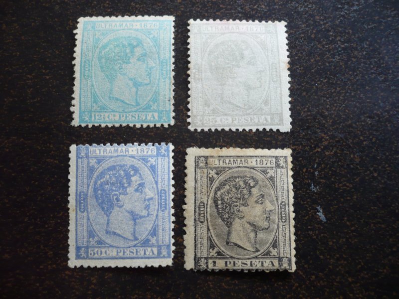 Stamps - Cuba - Scott# 67-70 - Mint Hinged Set of 4 Stamps