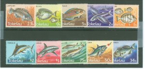 Tokelau  #104-113 Unused Single (Complete Set)