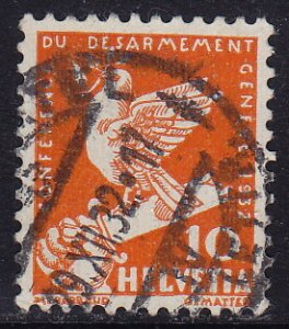 Switzerland - 1932 - Scott #211 - used - Disarmament Conference