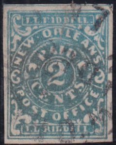 US Back Of Book - Confederate States of America 62x1 VF Repaired Tear + Thin ...