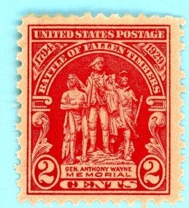 United States, Scott #680, Unused, Hinged