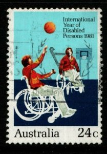 AUSTRALIA SG827 1981 INTERNATIONL YEAR OF DISABLED PERSONS FINE USED