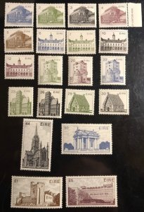 Ireland Scott# 537-556 VF NH Unused set Cat. $72.85