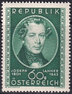 Austria 1951 Sc 574 MLH*