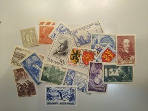 selection France to 1944 MNH FP: CV $92