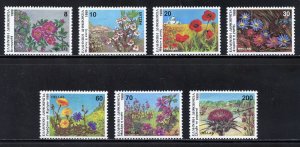 Greece 1667-73 MNH,  Wildflowers Set from 1989.