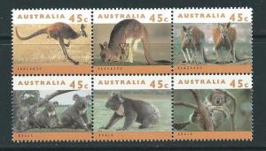 AUSTRALIA SG1453a 1994 AUSTRALIAN WILDLIFE MNH 