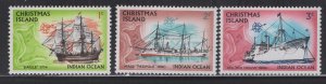 CHRISTMAS ISLAND 39-41 MNH