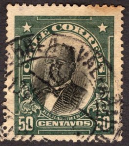 1916, Chile 50c, Used, Sc 137