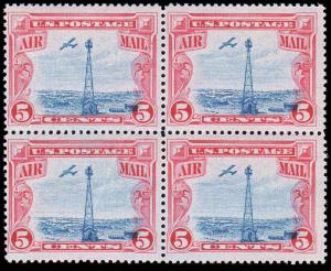 US AIR MAIL MNH Scott # C11 Beacon  Blue Vignette Shift Into Red Frame  (6r)