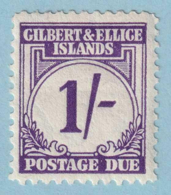 GILBERT & ELLICE ISLANDS J7 POSTAGE DUE  MINT HINGED OG * NO FAULTS EXTRA FINE!