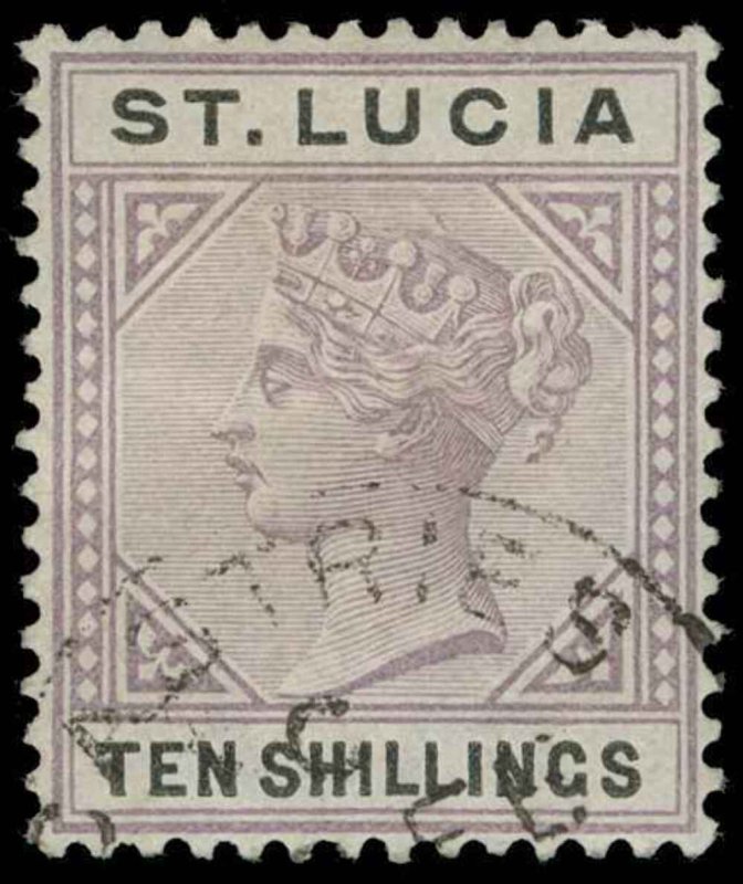 St. Lucia Scott 39 Gibbons 52 Used Stamp